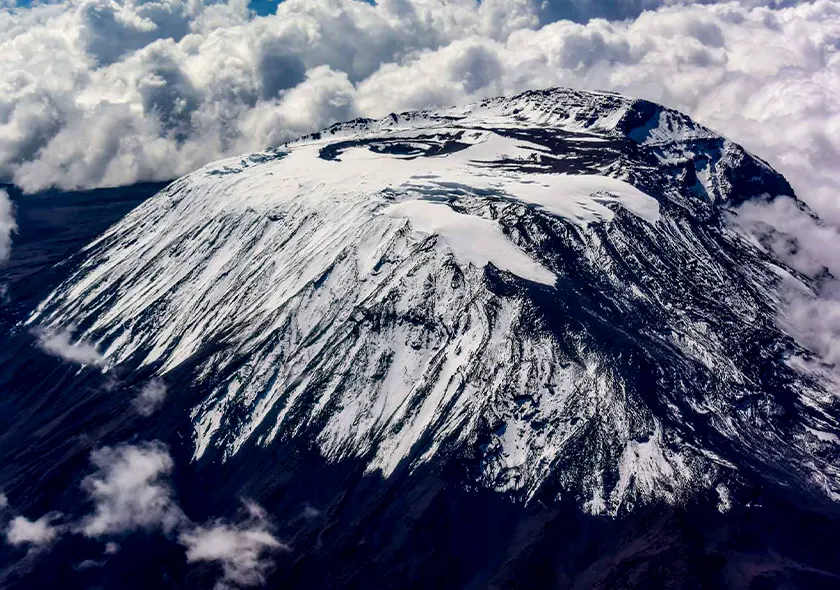 6 Days - Kilimanjaro Marangu Route Trek top ice